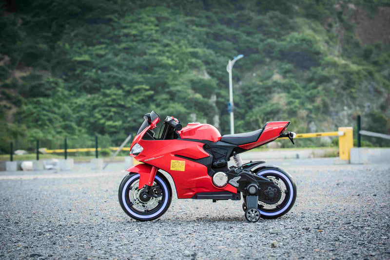 Moto Elétrica Infantil 12V Ducati Vermelha