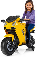 Moto Elétrica Infantil 12V Amarela