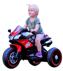 Moto Elétrica Infantil 12V 3 Rodas Vermelha