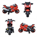 Moto Elétrica Infantil 12V Vermelha