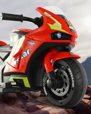 Moto Elétrica Infantil 12V GP Vermelha