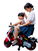 Moto Elétrica Infantil 12V Scooter Large Vermelha